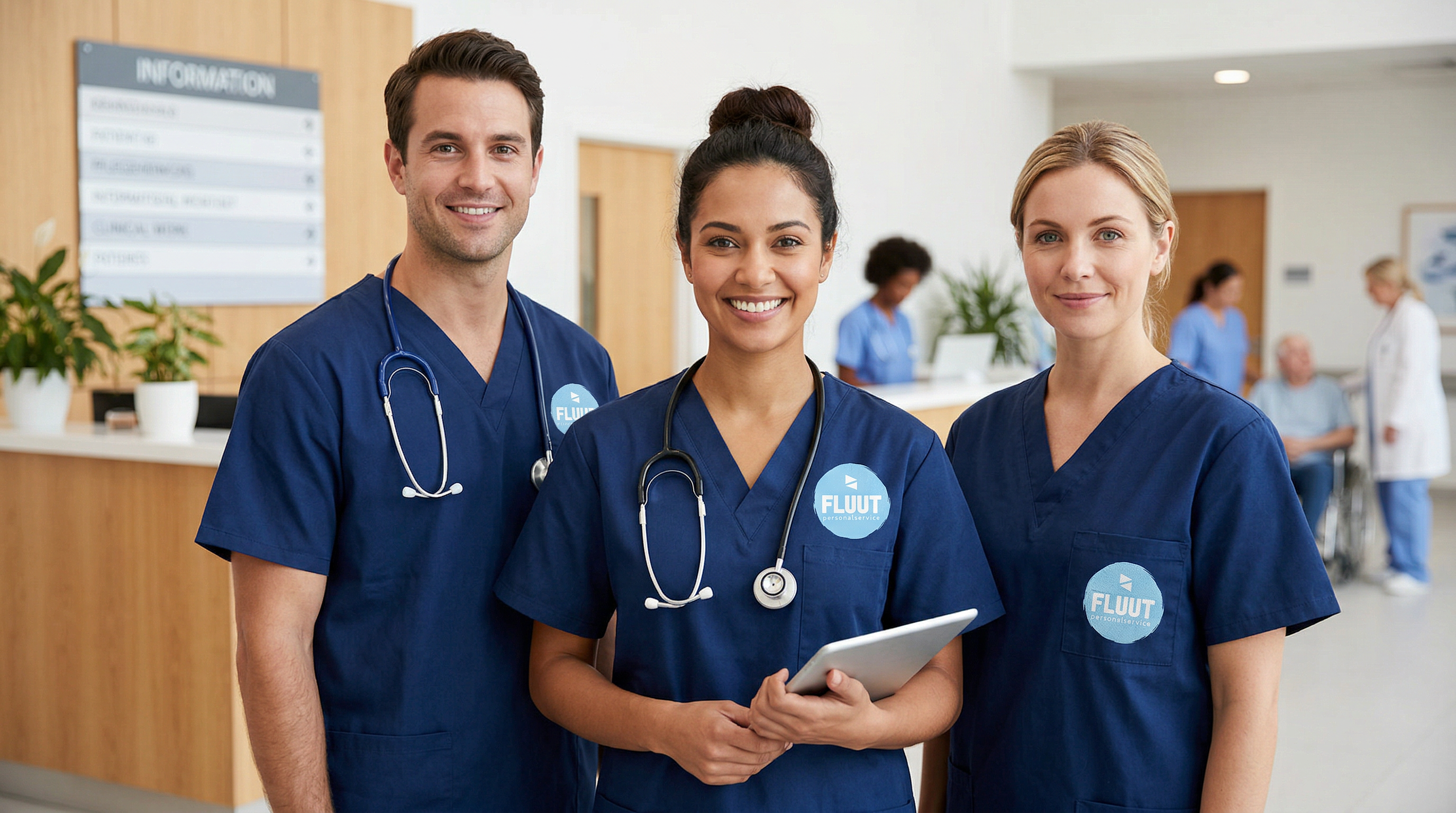 Pflegeteam bei Fluut Personalservice